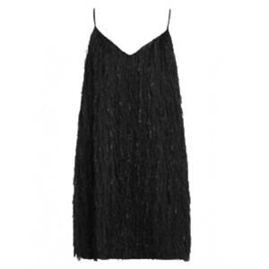 NEW SEMICOUTURE women's mini dress in black